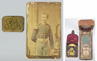 Appraisal: Giers Masonic Medals plus Buckle and Photo st and nd