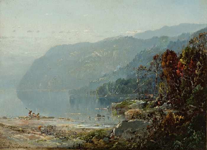 Appraisal: WILLIAM LOUIS SONNTAG SR American - Blue Mountains oil on