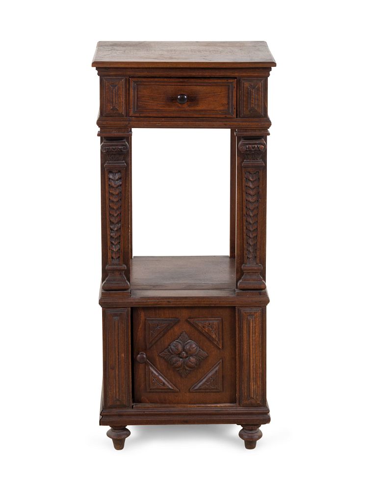 Appraisal: An Italian Renaissance Style Walnut Stand An Italian Renaissance Style