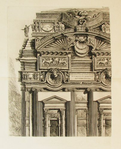 Appraisal: Artist Piranesi Giovanni Battista - Title An Imaginary Architectual Composition