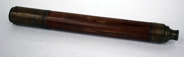 Appraisal: A LATE EARLY TH CENTURY SINGLE DRAWER TELESCOPE cm in