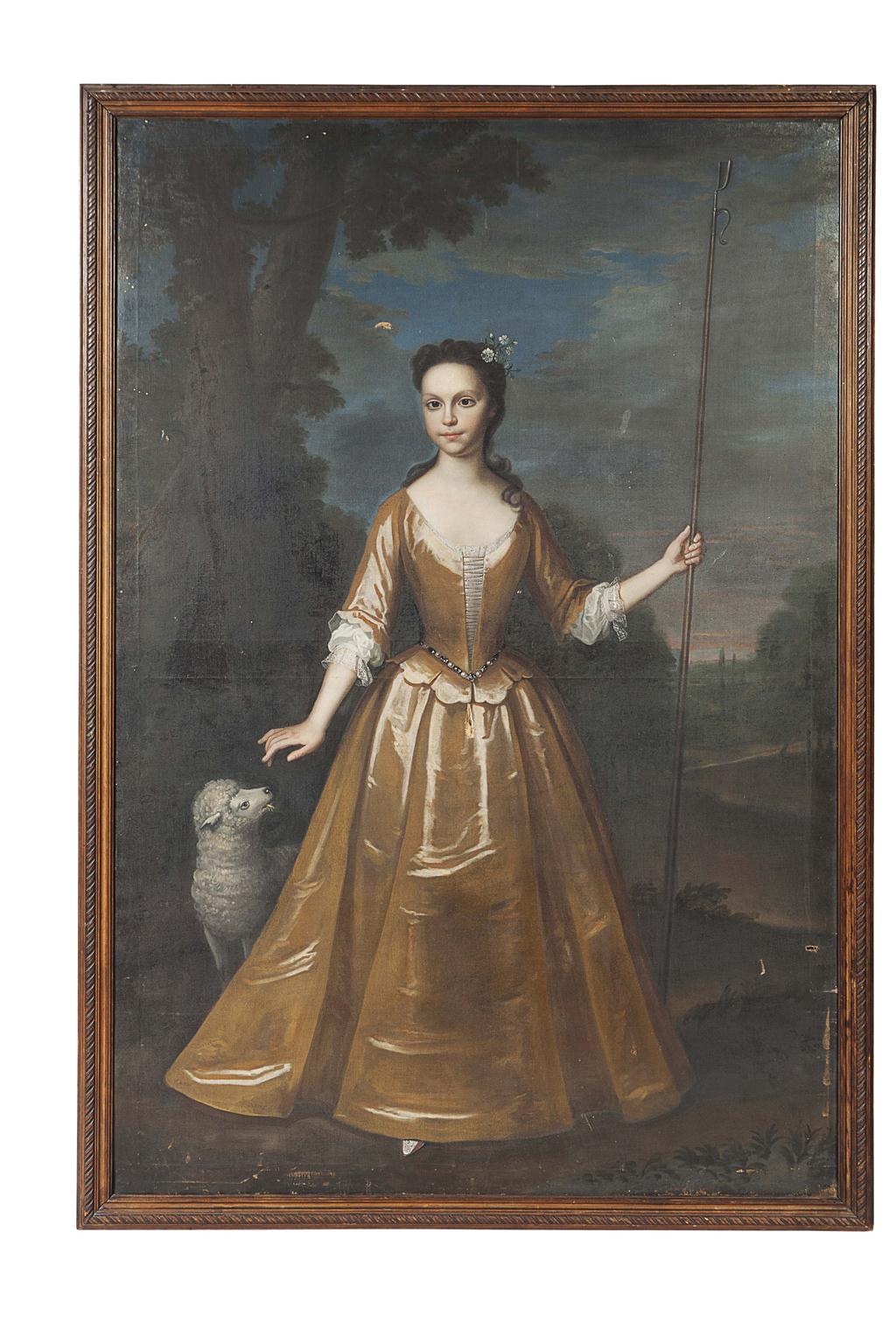 Appraisal: DANIEL DE CONING BRITISH - AFTER FULL LENGTH PORTRAIT OF