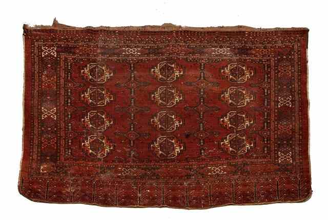 Appraisal: AN ERSARI JUVAL th Century with 'Tree' pattern border x