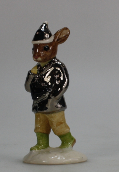 Appraisal: Royal Doulton Bunnykins Boy Skater Platinum Colourway Ltd Edt Boxed