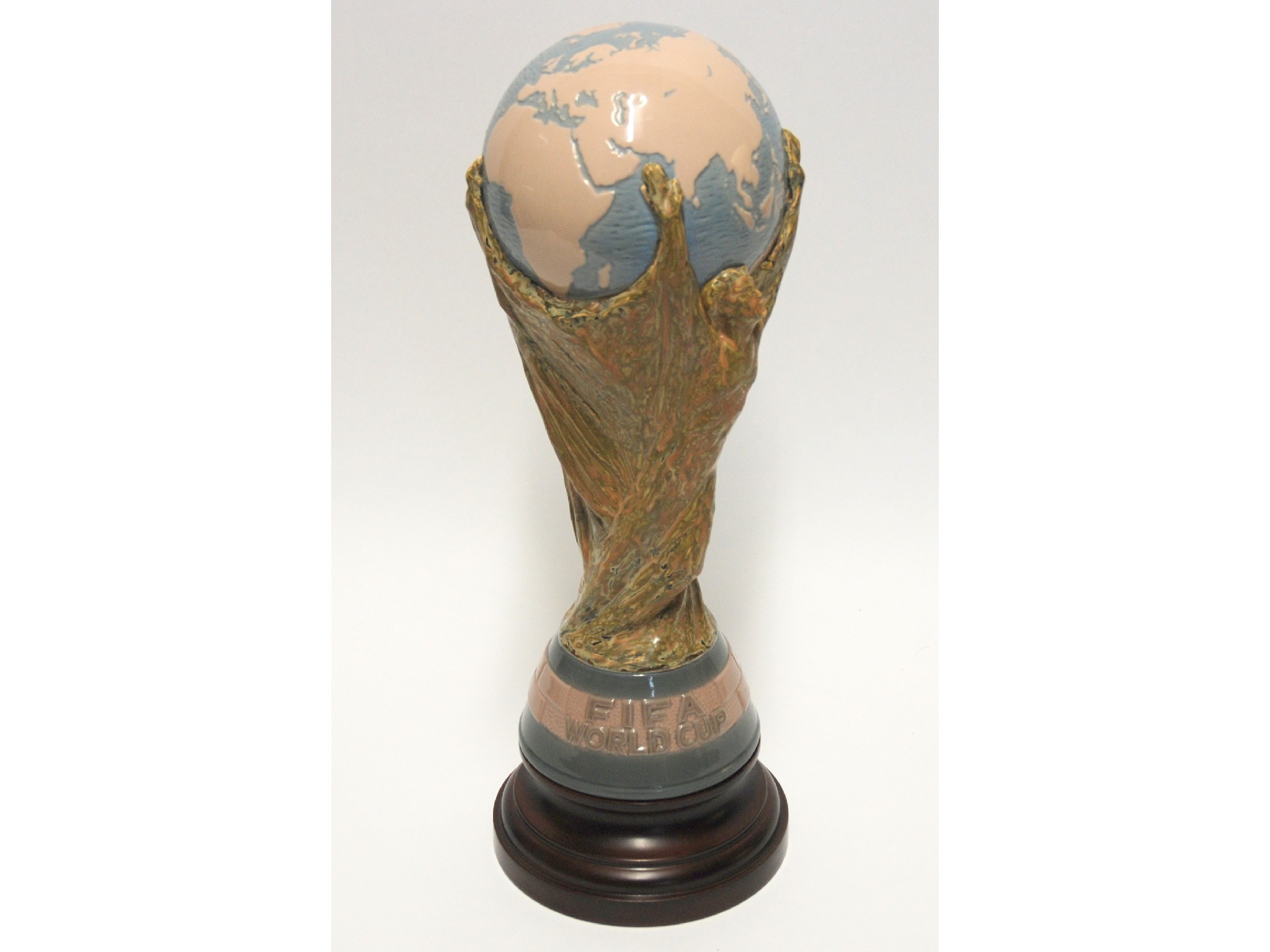 Appraisal: A Lladro World Cupthe base inscribed FIFA World Cup with