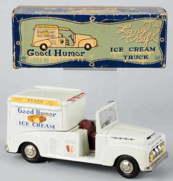 Appraisal: Tin Litho Good Humor Ice Cream Truck Friction Toy Japanese