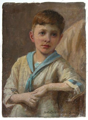 Appraisal: Artist Leisser Martin B American - Title Portrait of a