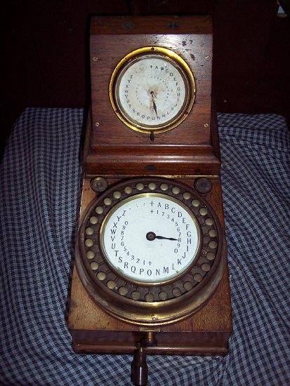 Appraisal: The Wheatstone Telegraph the dial marked C Wheatstone New Patent