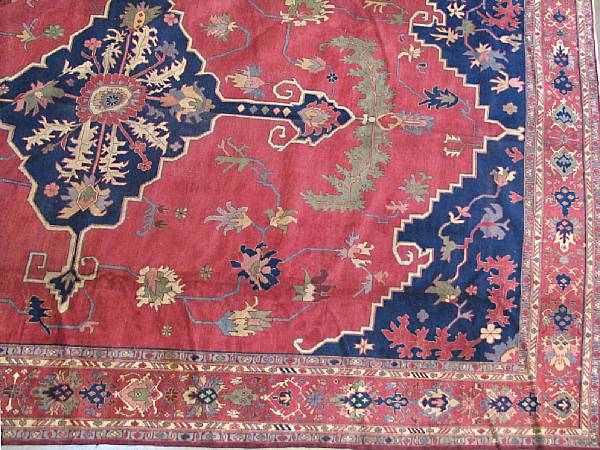 Appraisal: A Sparta carpet size approximately ft n x ft