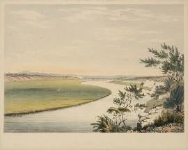 Appraisal: George French Angas - The River Murray Near Lake Alexandrina