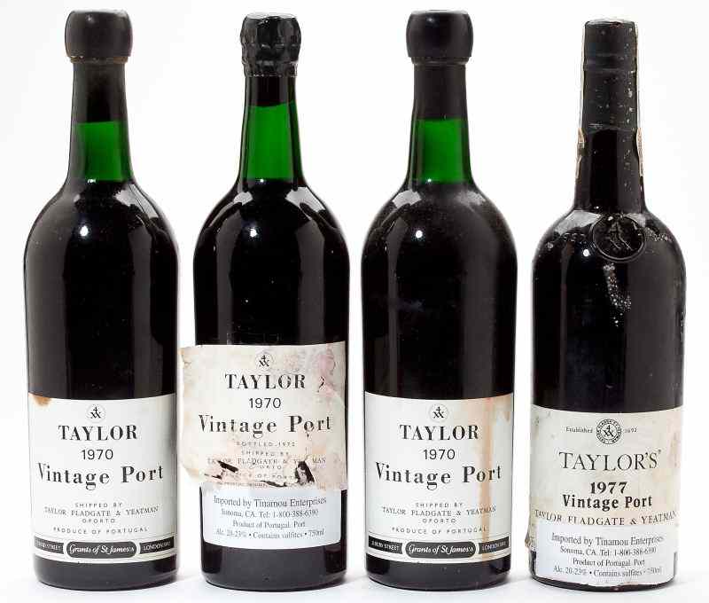 Appraisal: Taylor's Vintage Port total bottlesVintage Taylor's ts lbsl tal lbsl