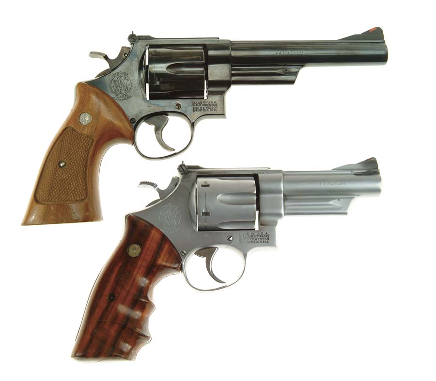 Appraisal: LOT OF SMITH WESSON DA REVOLVERS Model Cal Mag SN