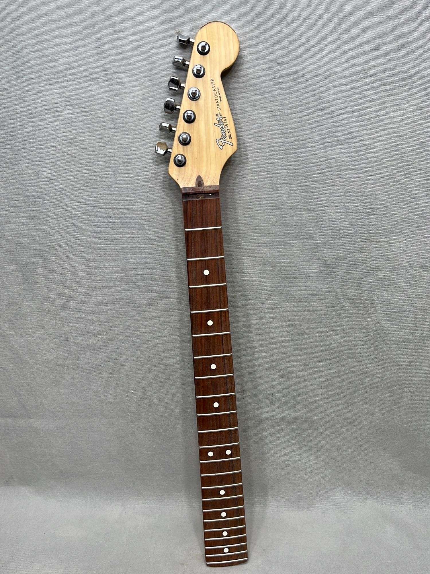 Appraisal: Fender Strat neck no nutFender Strat neck no nut All