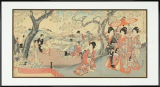 Appraisal: LOT OF JAPANESE WOODBLOCKS AND OTHER PRINTS LOT OF JAPANESE