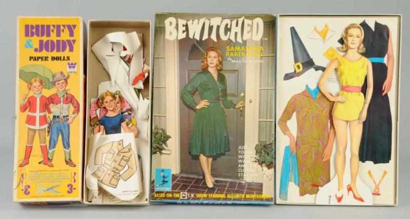 Appraisal: Lot of Vintage s TV Show Paper Doll Sets Description