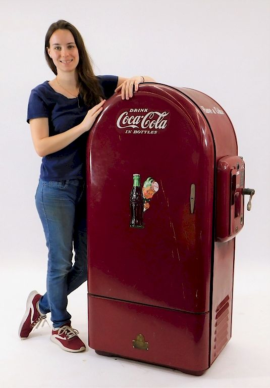 Appraisal: Jacobs Model JSC- Coca-Cola Vending Machine United States th Century