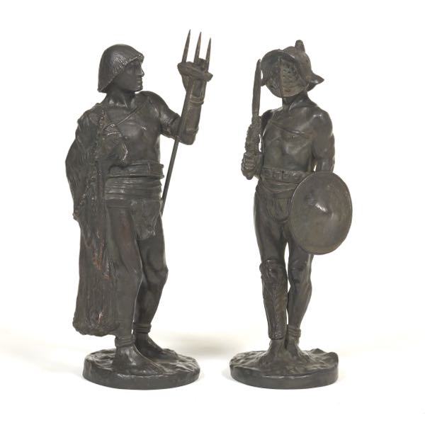 Appraisal: BRONZES BY JEAN-LEON GEROME Gerome was one to the most