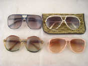 Appraisal: Three pairs of Oliver Goldsmith sunglasses and a pair of