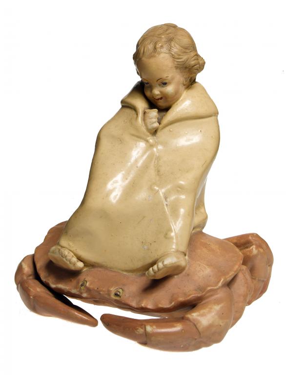 Appraisal: A RARE ROYAL DOULTON PROTOTYPE FIGURE OF A CHILD ON