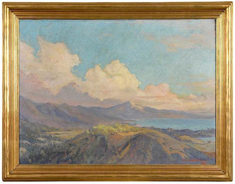 Appraisal: Colin Campbell Cooper American - California Coast signed lower right