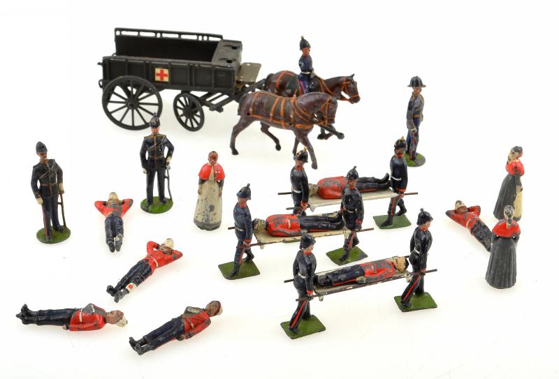 Appraisal: COLLECTION OF LOOSE BRITAINS INCLUDING SET ARMY MEDICAL SERVICE AND