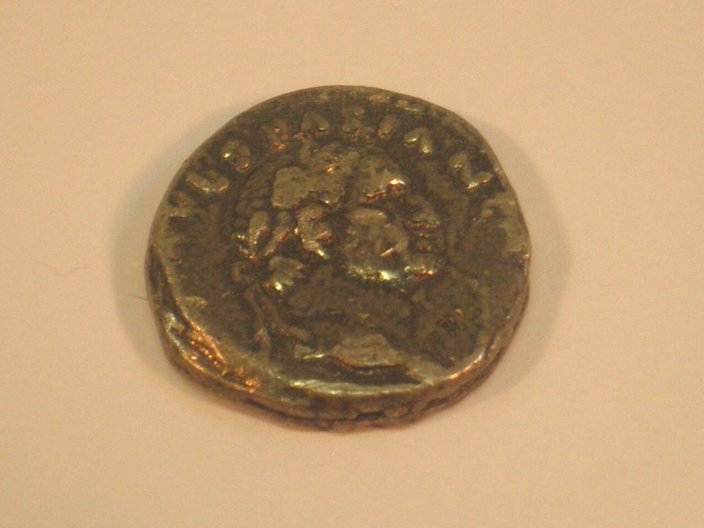 Appraisal: A silver coin a replica Vespation silver denarious