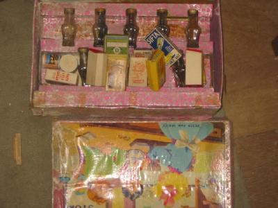 Appraisal: The Princess Store by Peter Pan Series including card rack