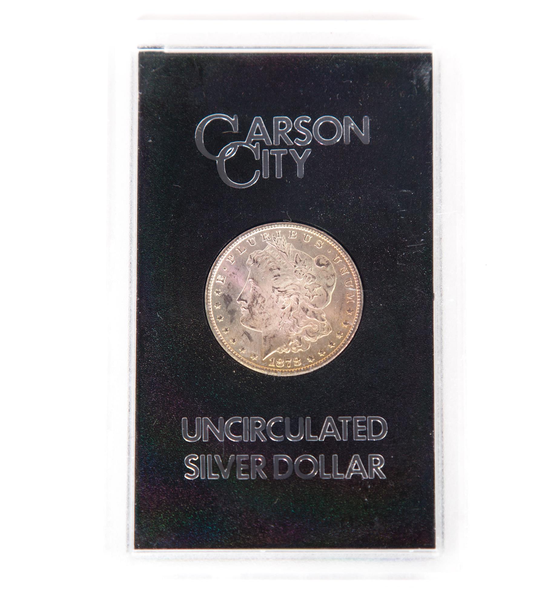 Appraisal: CARSON CITY MORGAN SILVER DOLLAR uncirculated