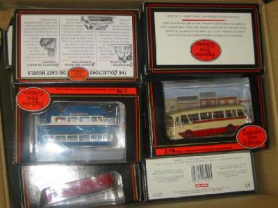 Appraisal: Twenty eight E F E bus and coach models boxed