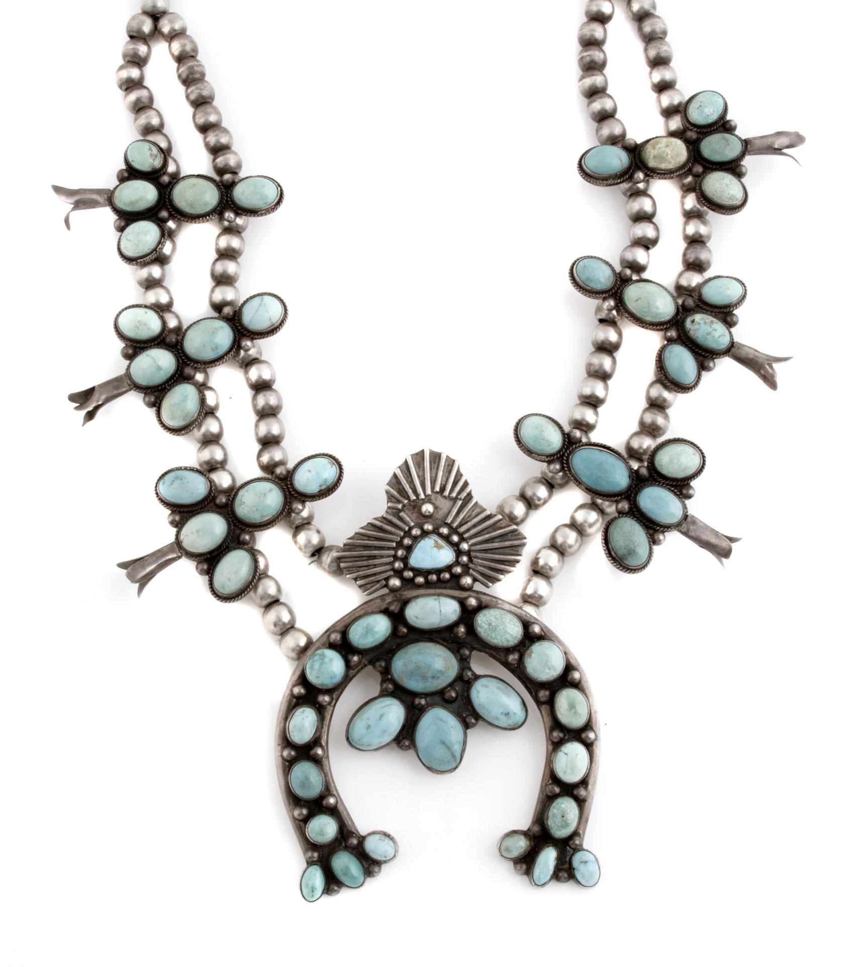 Appraisal: JewelryProperty of various owners A collection of turquoise stone and