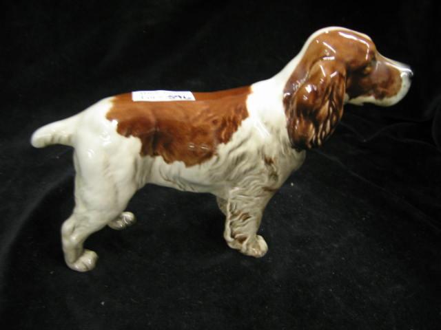 Appraisal: Beswick Dog Figurine Horseshoe Primula cocker spaniel golden brown