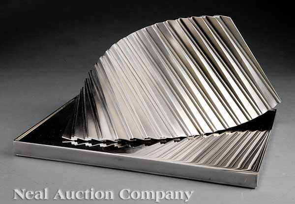 Appraisal: Arthur Silverman American New Orleans b Abstract Sculpture signed and