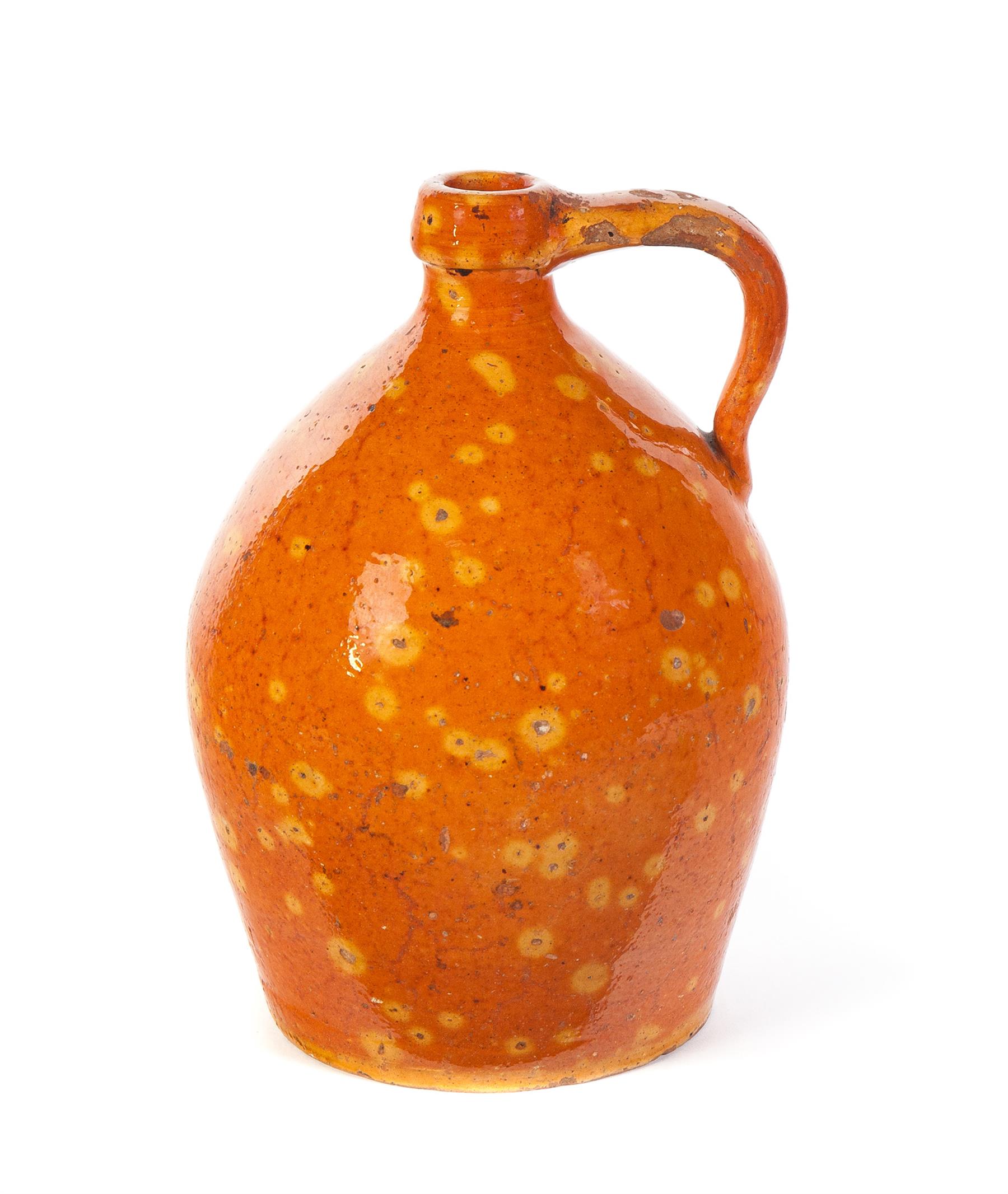 Appraisal: GALENA POTTERY JUG Illinois nd half- th century Slightly ovoid