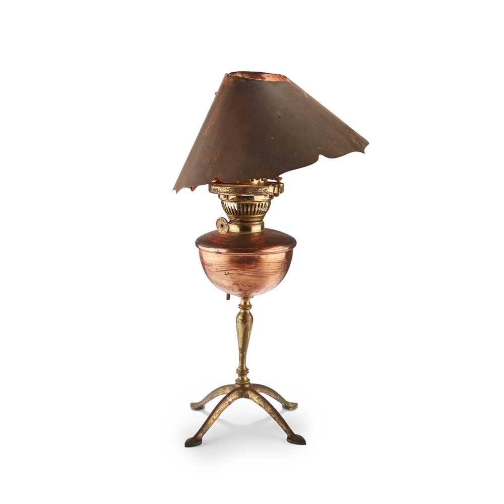 Appraisal: W A S BENSON BRITISH - ARTS CRAFTS TABLE LAMP