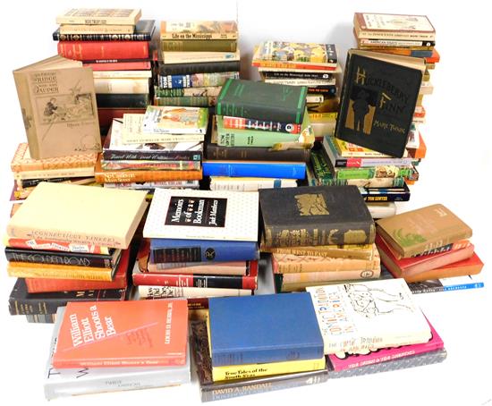 Appraisal: BOOKS Large lot of books by Mark Twain contributed to