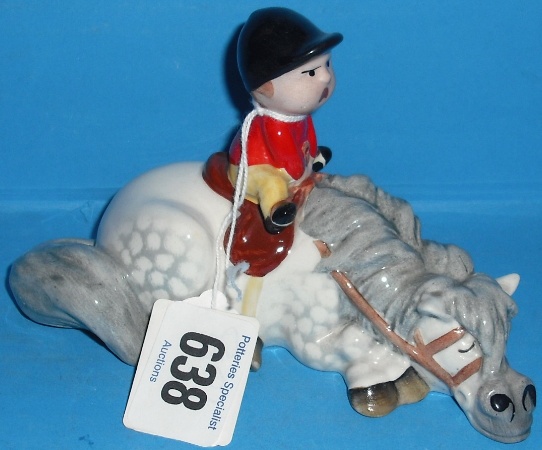 Appraisal: Beswick Thelwell Grey Pony Kick Start