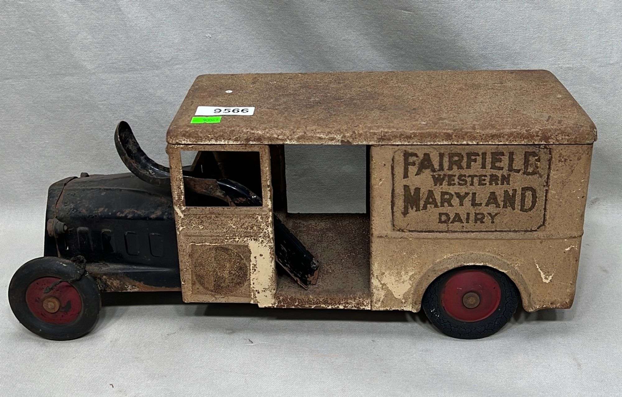 Appraisal: Fairfield Western Maryland Dairy pressed steel delivery van toyearly th