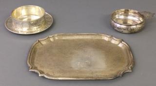 Appraisal: Silver grouping Miscellaneous grouping of sterling silver to include a