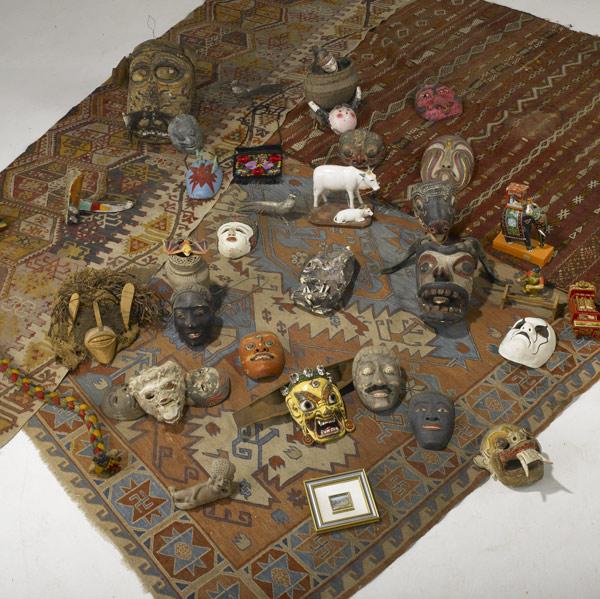 Appraisal: ESTATE OF PHILLIP LLOYD POWELL Collection of approx forty masks