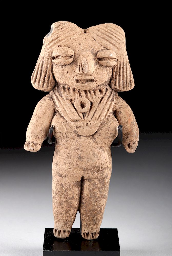 Appraisal: Michoacan Pottery Pretty Lady Pre-Columbian West Mexico Michoacan Protoclassic Period