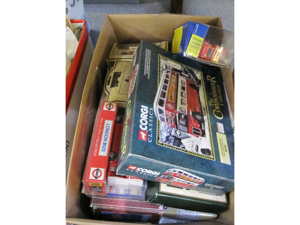 Appraisal: Box of assorted die-cast models