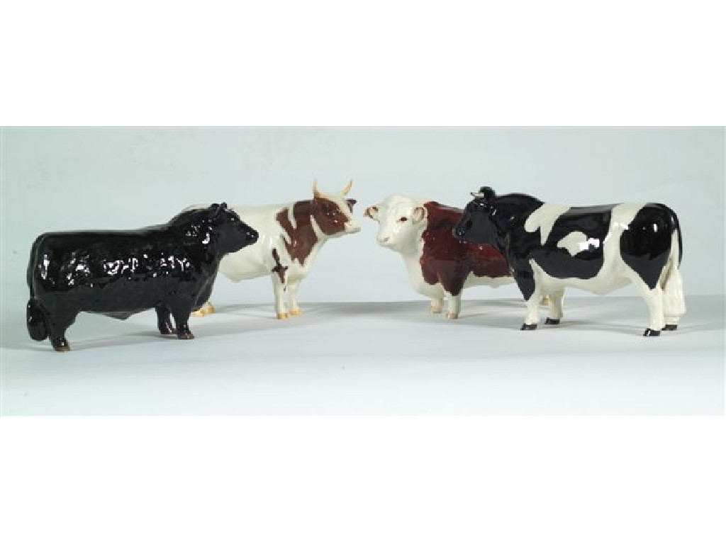 Appraisal: BESWICK MODEL OF A CHAMPION AYRSHIRE BULL WHITEHILL MANDATE designed