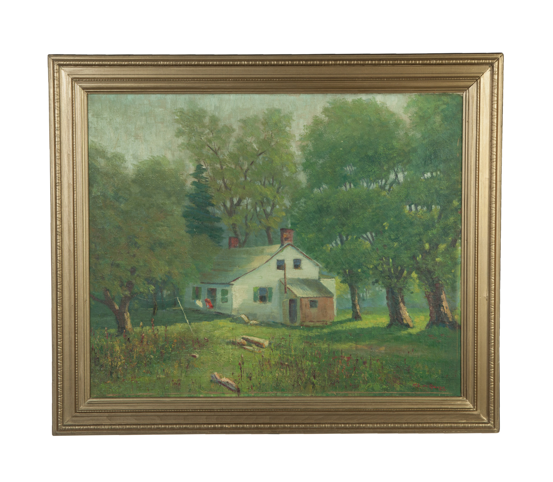 Appraisal: THE OLD FARM BY MRS H A DE QUASIG NEW