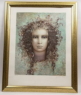 Appraisal: JEAN-PAUL CLEREN FRENCH B Visage Imaginaire Head of a Woman