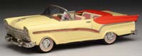 Appraisal: BANDI FORD T-BIRD CONVERTIBLE Classic car with celluloid windshield white