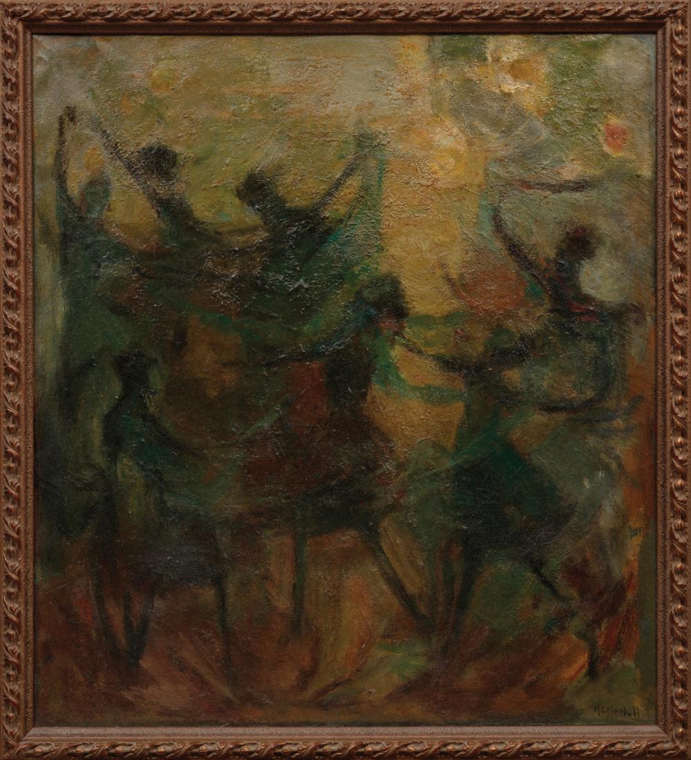 Appraisal: Marie Atkinson Hull American Mississippi - Dancers at a Wedding