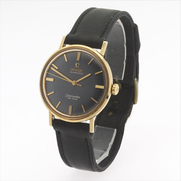 Appraisal: K GOLD SEAMASTER DEVILLE AUTOMATIC WATCH mm head Radial brushed