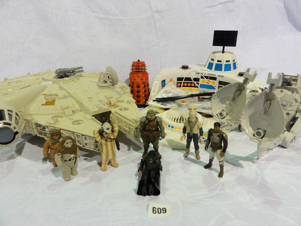 Appraisal: A Star Wars Millenium Falcon together with a Star Wars