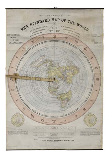 Appraisal: GLEASON Gleason's New Standard Map of the World as It