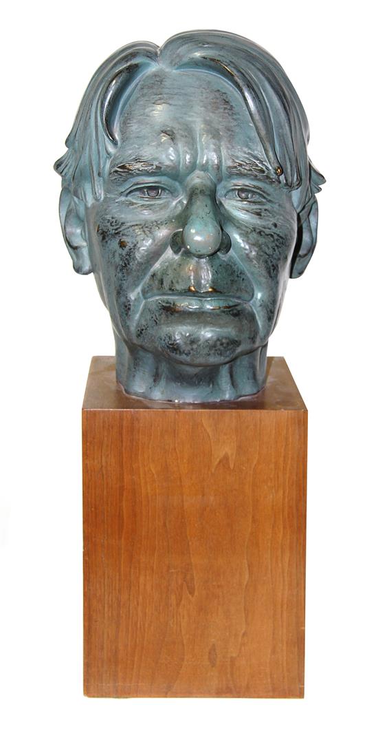 Appraisal: Sale Lot A Haeger Pottery Bust of Carl Sandburg attributed